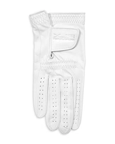 Polo Ralph Lauren Leather Golf Glove In White/right