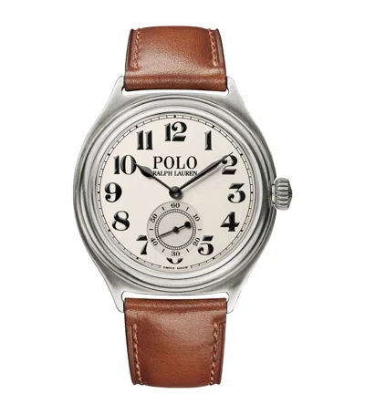 Polo Ralph Lauren Leather Polo Vintage 67 Watch