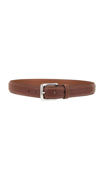 Polo Ralph Lauren Leather Suffield Belt In Brown