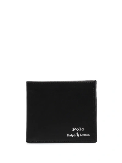 Polo Ralph Lauren Leather Wallet In Black