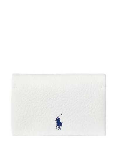 Polo Ralph Lauren Leather Wallet In White