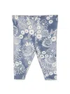 Polo Ralph Lauren Patterned Leggings In Blue