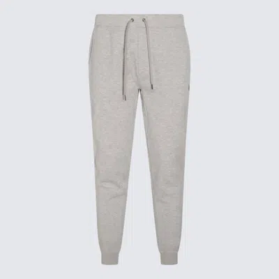 Polo Ralph Lauren Cotton Track Pants In Grey