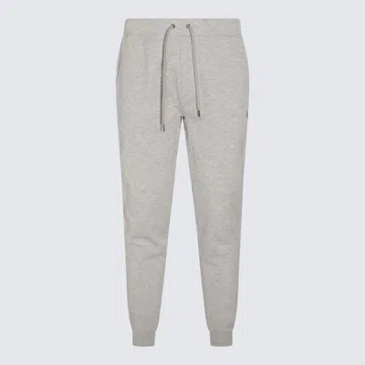 Polo Ralph Lauren Lgith Grey Cotton Pants In Gray