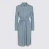 Polo Ralph Lauren Light Blue Cotton Dress