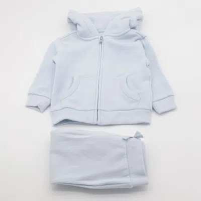 Polo Ralph Lauren Babies' Light Blue Cotton Jumpsuit