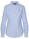 POLO RALPH LAUREN POLO RALPH LAUREN LIGHT BLUE COTTON SHIRT
