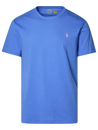 Polo Ralph Lauren Polo Pony Cotton T-shirt In Blue