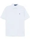 Polo Ralph Lauren Light Blue Logo T-shirt In Light Blue