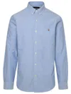 Polo Ralph Lauren Light Blue Oxford Cotton Shirt