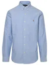 Polo Ralph Lauren "oxford Custom" Shirt In Blue
