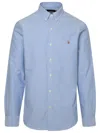 Polo Ralph Lauren "oxford Custom" Shirt In Blue