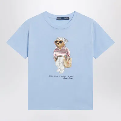 Polo Ralph Lauren Light Blue Polo Bear Tshirt