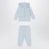 Polo Ralph Lauren Light Blue Two-piece Jumpsuit In Light Blue