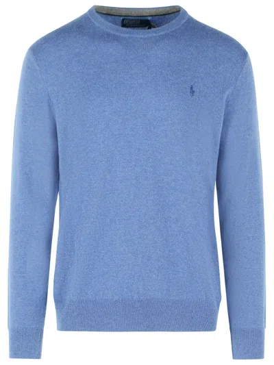 Polo Ralph Lauren Light Blue Wool Sweater