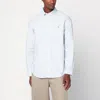 Polo Ralph Lauren Striped Shirt Custom Fit Collar In Blue