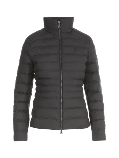 Polo Ralph Lauren Black Down Jacket In Black  