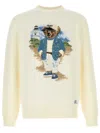 Polo Ralph Lauren Light Yellow Intarsia Knit Pullover In Neutral