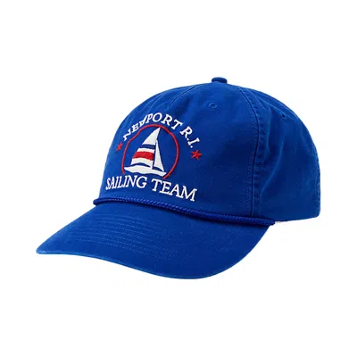 Pre-owned Polo Ralph Lauren Lightweight Cotton Twill Vintage Sailing Team Trucker Cap 'sapphire Star' | Blue |
