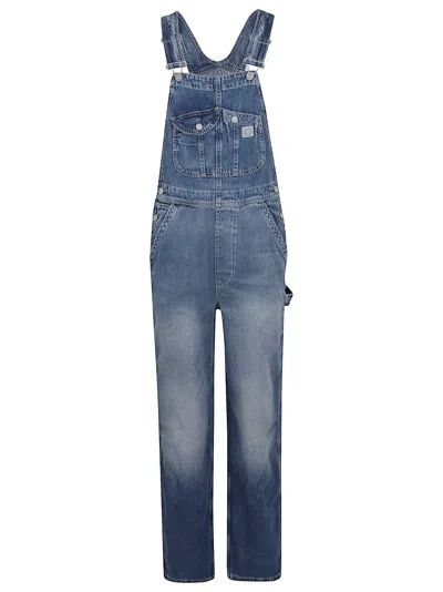Polo Ralph Lauren Lightweight Denim Overall With Adjustable Straps In Winnie Wash