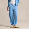 Polo Ralph Lauren Lightweight Fleece Athletic Trouser In Blue