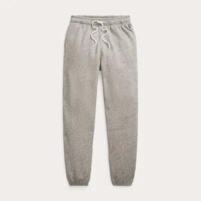 Polo Ralph Lauren Lightweight Fleece Athletic Trouser In Gray