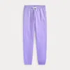 Polo Ralph Lauren Lightweight Fleece Athletic Trouser In Purple