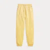 Polo Ralph Lauren Lightweight Fleece Athletic Trouser In Yellow