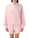 Polo Ralph Lauren Long Sleeve Ribbed Cuff Polo Top