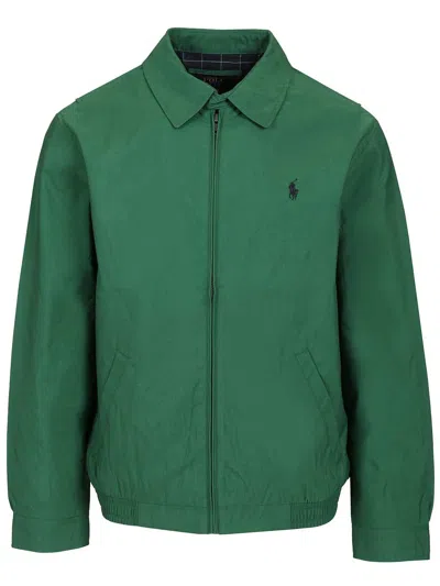 Polo Ralph Lauren Lightweight Jacket Jackets Green In Blue