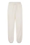 Polo Ralph Lauren Lightweight Plush Sports Pants In White