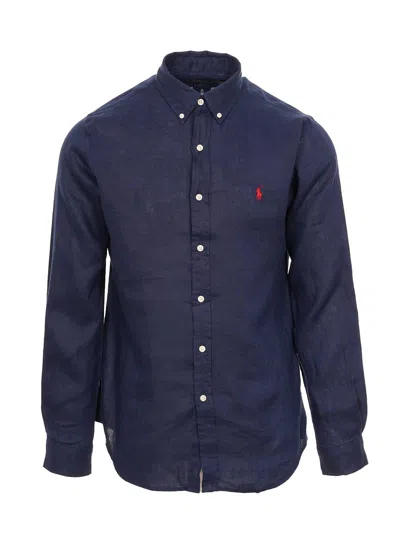 Polo Ralph Lauren Lightweight Shirt In Blue