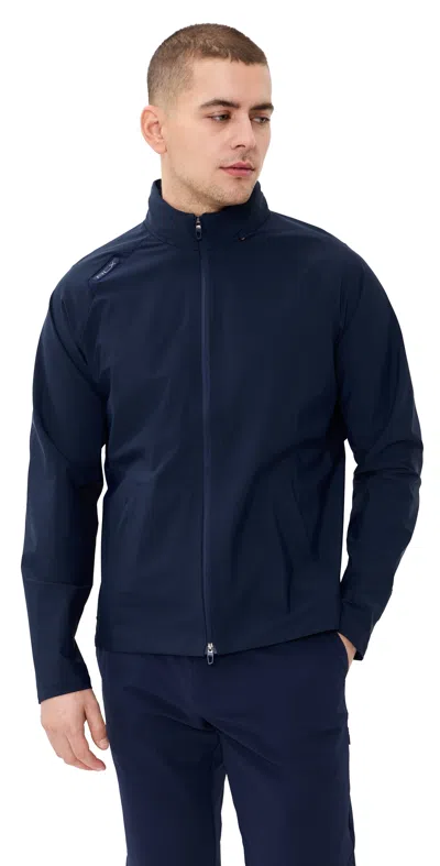 Polo Ralph Lauren Lightweight Tech Zip Jacket Refined Navy In Blue