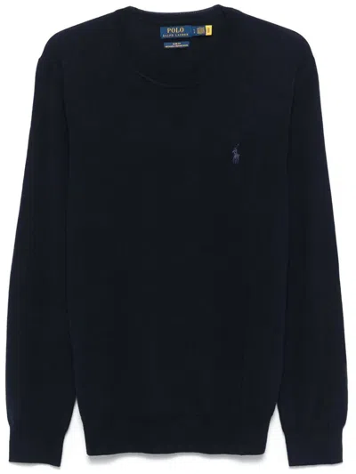 POLO RALPH LAUREN POLO RALPH LAUREN LIGHTWEIGHT WOOL CREW-NECK PULLOVER CLOTHING