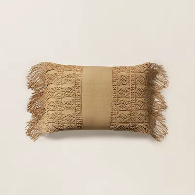 Polo Ralph Lauren Lindsey Throw Pillow In Brown