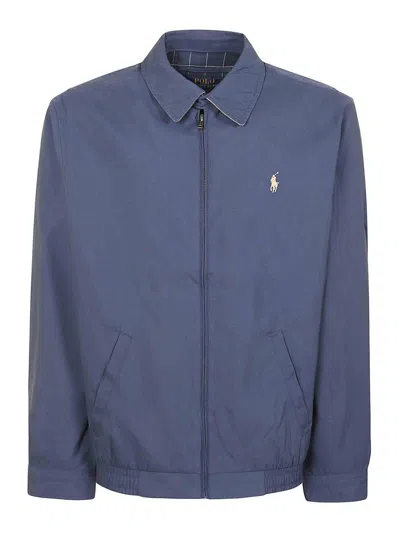 Polo Ralph Lauren Lined Jacket In Dark Blue