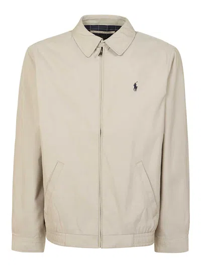 Polo Ralph Lauren Lined Jacket In Light Brown