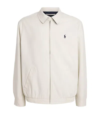 Polo Ralph Lauren Lined Polo Pony Jacket In Neutral