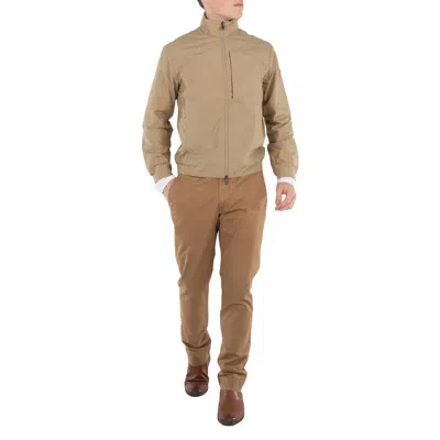 Polo Ralph Lauren Lined Windbreaker Packable Bomber Jacket In Brown