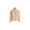 Polo Ralph Lauren Lined Windbreaker Packable Bomber Jacket In Beige