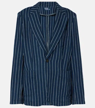 POLO RALPH LAUREN LINEN AND COTTON BLAZER