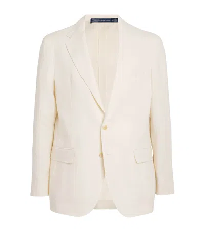 Polo Ralph Lauren Linen Blazer In White