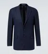 Polo Ralph Lauren Linen Blazer In Blue