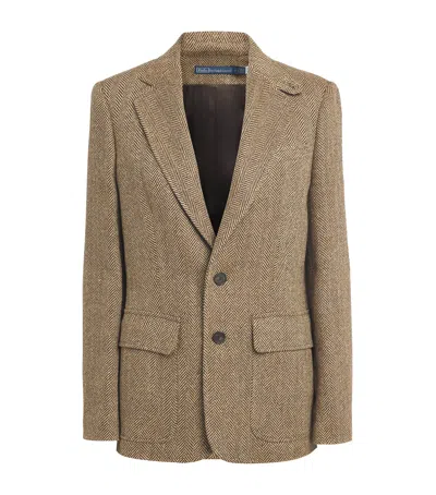 Polo Ralph Lauren Linen-blend Herringbone Blazer