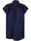 Polo Ralph Lauren Midnight Royal Linen Shirt With Classic Collar