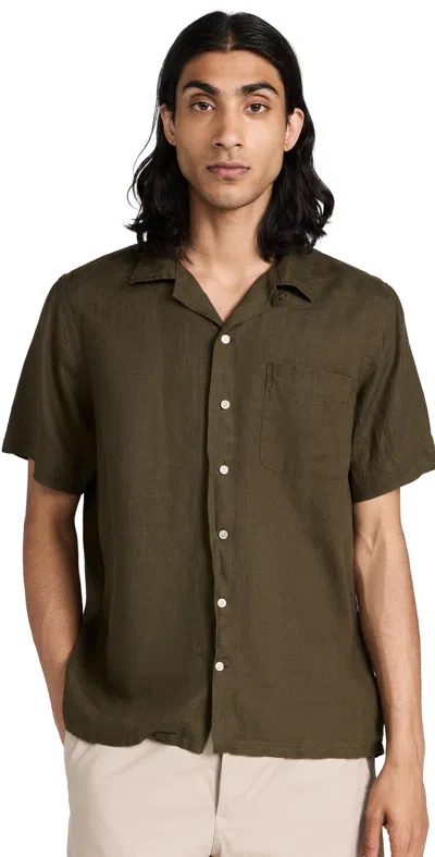 Polo Ralph Lauren Linen Button Down Shirt Armadillo