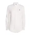 Polo Ralph Lauren Relaxed Fit Linen Shirt In White