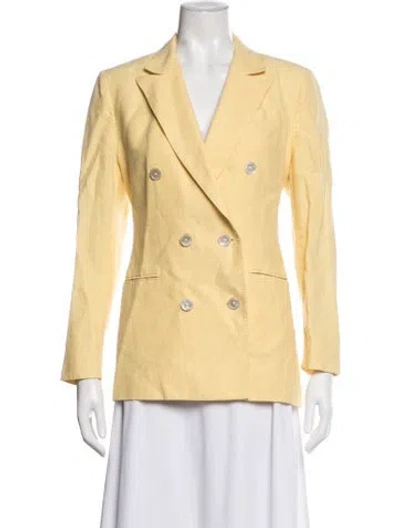 Pre-owned Polo Ralph Lauren Linen Coat In Neutrals