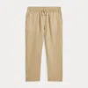 Polo Ralph Lauren Kids' Linen Drawstring Pant In Surrey Tan