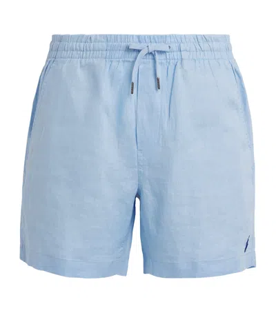 Polo Ralph Lauren Linen Drawstring Polo Pony Prepster Shorts